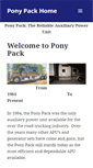 Mobile Screenshot of ponypack.com